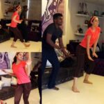 Raai Laxmi Instagram – And it begins !started rehearsing for #mirchiawards2016 #4languages for all my fans  Guess which song I m dancing on from this pic ? 😜 any guesses ? 😬  #mangatha