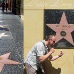 Raai Laxmi Instagram – #MuhammadAli, the only person whose #Hollywood Walk of Fame Star is hanging on a wall, not for anyone to step on 🙏