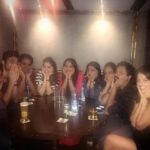 Raai Laxmi Instagram – Yet another great night 😊😘💕 #bestiess #gangoffriends fun fun fun 💃❤️