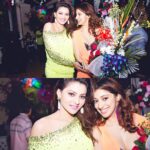 Raai Laxmi Instagram – With the hottie @urvashirautelaforever #birthdaybash 💃😘 great fun