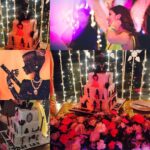 Raai Laxmi Instagram – My Yummy yummy cake 💕😍 #birthday #cake #celebration #designedforme ✨😁❤️💕