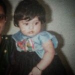 Raai Laxmi Instagram – Childhood memories just came across this baby me 😁 #goldendays was like a Cotton ball 😜 #littleraai #sweetmemories 💕😍 #birthday month coming soon 👸🏼