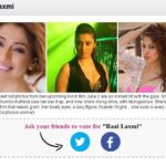 Raai Laxmi Instagram - It's always ur love n admiration which makes me be part of #TimesMostDesirablewomen every year in a better spot😘❤️ thanks a million luvlies u guys surely make me feel special each time #fans #love #julie2 #SardaarGabbarSingh #vote #2015 #timesmostdesirablewomen ❤️😘 http://ww.itimes.com/times-polls/chennai-times-most-desirable-women-2015-tamil