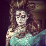 Raai Laxmi Instagram - Good night wishes from the ghost 👻 #sowcarpettai 👹👼