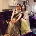 Raai Laxmi Instagram - Diwali time with my sissy.....😘❤️💥 #festival #friends #family #happydiwali #colourful #puja God bless 😇