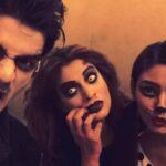 Raai Laxmi Instagram – 👹👽👻💀😈 introducing Robert ,bella and cat 👹 #Halloween #besties #ghost #memorable 💋❤️😘