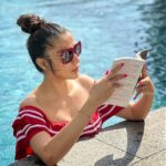 Raai Laxmi Instagram - If it involves Sky , Water , interesting book & me time count me in 😉❤️ that makes my perfect Sunday 😇❤️