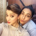 Raai Laxmi Instagram – My lovely Roshan Ji #hairstylist she’s a magic to bring different looks in me 😍 #JULIE2👍 😁👼💇