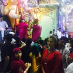 Raai Laxmi Instagram - So so blessed to have a midnight Darshan at #lalbagh of my ganapati bappa 😇 wat a great feeling to get Darshan at #andhericharaja n #lalbagh ganapati at the same day 😁💃