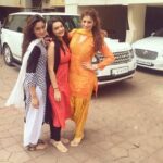 Raai Laxmi Instagram – On our way to take blessing of #shirdisaibaba  #darshan #friends #bestiess #prayers #shirdi Om Sai Ram 🙏🏻😇