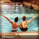 Raai Laxmi Instagram – 💃💃💃🏊🏊🏊Repost from @divasana via @igrepost_app, Fun is when u with ua girls😍🏊🏼❤️ #wedontcare#swimtime#instapic#instagram#instalikes @iamraailaxmi #picoftheday#piccourtesy @huzanmevawalla