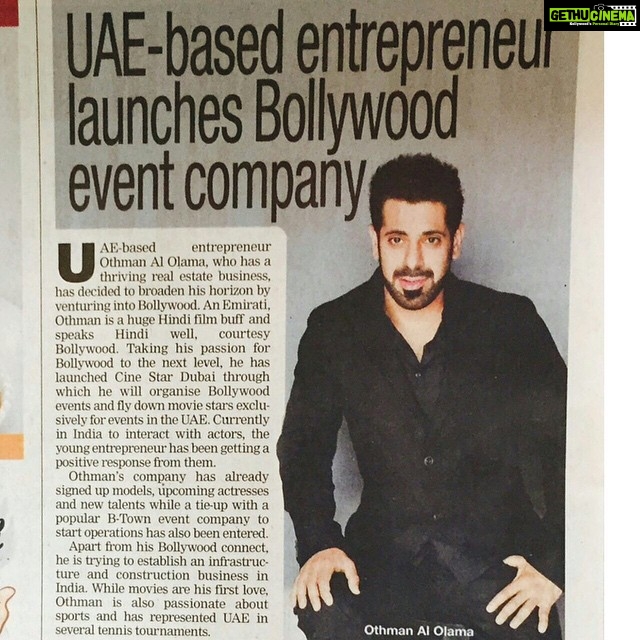 Raai Laxmi Instagram - Many dream , some try but only few achieve , your an achiever ππ»π I m so happy and proud after seeing this article Othy my close friend ,bro the nicest person I have met all my life ! βΊοΈ now I see u growing day by day a step higher π keep up the good work my best wishes to u always and stay happy n shine forever big hug cheers π #congratulations once again π ππ»β€οΈβΊοΈ