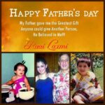 Raai Laxmi Instagram – #happyfathersday dadda… 😘 love u lots ur my world 👰🏼❤️