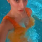 Raai Laxmi Instagram – It was here where I first learned to breathe 🧡
#waterbaby #reels #reelvideo #nofilter #swimming #goodvibes #bluewaters #loveit #lovit 🧡💫