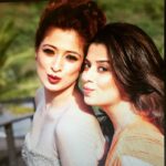 Raai Laxmi Instagram - Me n my darling sista!!!posing for a picture miss those fun days we had when she's around full of #laugher #happiness #positivity #joy a complete feeling 😘😘😘 time flies so quickly 😘