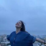 Raai Laxmi Instagram - This happiness is unexplainable 🥰😍 my happy space 🌧 #waterbaby #rains #reels #myspace #weather #cloudy #thunder #music #romantic #loveit #IloveRains 😍🎶🎸💃🏻