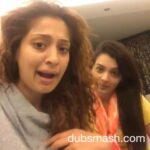 Raai Laxmi Instagram - Hahahahah too funny !😅 this is really addictive ! Me n @huzanmevawalla having lots of fun making #dubsmash 😁😁😁🙈🙈🙈