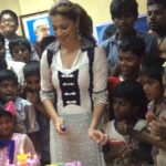 Raai Laxmi Instagram - One of my best birthday celebrations I ever had😁without seeing these little innocent hearts my birthday is incomplete 😁big thanks to my fans club organisation for making my birthday memorable 🙏🏻🎂🎁 means soo much for me ! My love to all cheers😁 good day ❤️💃