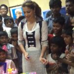 Raai Laxmi Instagram – One of my best birthday celebrations I ever had😁without seeing these little innocent hearts my birthday is incomplete 😁big thanks to my fans club organisation for making my birthday memorable 🙏🏻🎂🎁 means soo much for me ! My love to all cheers😁 good day ❤️💃