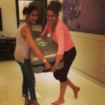 Raai Laxmi Instagram – The heaviest birthday gift from my closest girl #bestieeee 😁😁😁 suitcase filled with …….. Suitcases 😂😁 #custommade #digital wat a useful gift I got at the right time 😜😁😘😘😘 #friendinneedisafreindindeed 😝😘❤️