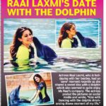 Raai Laxmi Instagram – My best date till now 😜Beautiful date 😝 😘❤️😍❤️haha #memorable #cute #dolphinworld 👍my baby’s name is ENI 😘