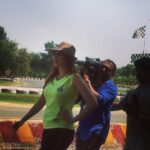 Raai Laxmi Instagram – Hahaha candid shot ! While shooting 😊📷📹📷🎥📹