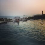Raai Laxmi Instagram - Had a beautiful time swimming during sunset 😁💃my most fav activity just love it 😘 #nature #island #pool #enjoying 🏊🏊🏊