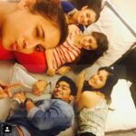 Raai Laxmi Instagram – My bestiessss  this is how we all spent Valentine’s Day 😆😁😘😘😘 love u guys big hug 😘