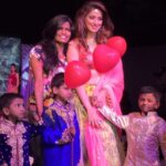 Raai Laxmi Instagram - Best moment! With my little hearts # adorable #charityshow #100openheartsurgery #fundraiseprograme by #ccl 👍👏I m so happy to be contributing a little bit that I can for such a cause 😁I feel blessed by doing this #givingisblessing😁☺️