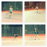 Raai Laxmi Instagram - Wanted to play some sport where I can enjoy n burn calories at the same time 😁love #sports #tennis 😁💃