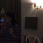 Raai Laxmi Instagram - New hobby singing #karoke enjoying it ! Here is the glimpse of my #singing #skills 😜😂🙈😁💃