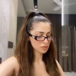 Raai Laxmi Instagram - Is stubborn Ziddi ?😜 if so Haan main ziddi hoon 😋🧿 Chashmish is back 🤓 morning entertainment for myself 😁 real vs reel life 🥰 #justforfun 😁 Love this song #MyDilGoesMmmmm 😍 #salaamnasmaste 🙏 #morning #reels #reelsinstagram #timepass #lockdowndiaries #realvsreel #nofilter #justgoshoot #entertainment #chashmish #homeshoot #loveit #beyou #behappy ❤️