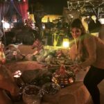Raai Laxmi Instagram - A joyful night #dinner # UAE culture #performances #bellydance #toomuchfun wat a place 😍