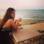 Raai Laxmi Instagram - Pleasant evening !!! Enjoying my view n yapping session with #bestieesss 😘❤️pic courtesy Othman ur the best 🙏👏
