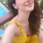 Raai Laxmi Instagram - Gloomy weather but I carry my own sunshine wherever I go.💛💛💛 #bepositive #staywell #staysafe #stayhealthy #sunshine #sunshineofmylife #shineon #myhappyspace #nofilter #quotesoftheday #reels #reelsinstagram #beyou #behappy 💛💛💛