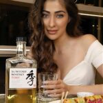 Raai Laxmi Instagram - Love this #collaboration with TOKI - The Japanese Blended Whisky from The House Of Suntory! TOKI means "time" in Japanese and is a blend of luxury whiskies from Japan's most iconic distilleries - Yamazaki, Hakushu and Chita. It’s timelessness and versatility as a whisky blend is inspired by reinvention. Kanpai! It's #TokiTime ! • • • #toki #suntorytoki #yamazaki #hakushu #chita #japanesecraftsmanship #tokitime #HouseOfSuntory #suntorytime -Drink Responsibly -The content is for people above 25 years of age only