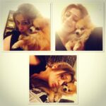 Raai Laxmi Instagram - Cuddling time with my little heart#cupcake 😘😍❤️ love him so so much 😘😘😘