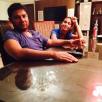 Raai Laxmi Instagram – Some serious story discussion in the house !!! 😂picture Abhi baki hai mere dost 😜Maan the captain of the ship n Prachi the vice 😊