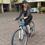 Raai Laxmi Instagram – Early morning cycling ! Wat a perfect start to the day👍💃🚴🚴🚴🚴🚴#happysunday😘❤️