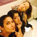 Raai Laxmi Instagram – Hahaha #funnygirls known for making funny faces 😜🙈😂😘❤️💃craziness…