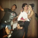 Raai Laxmi Instagram – Hahaha @superpriviledged makes sure his there in every pic !😂😂😂# pro in posing 😂