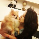 Raai Laxmi Instagram – #sick spending my time with my little heart 😍😍😍😘😘😘