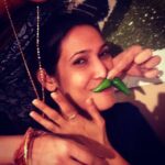 Raai Laxmi Instagram – Biggest joker! Look at her she still wants to look hot with chillies 😜 lol @mishraprachi