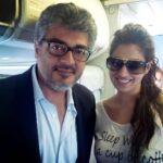 Raai Laxmi Instagram – Happiest birthday to another Taurean my fav #thala #ajith has been absolute pleasure working with him and knowing his simplicity after all a taurian 😋😛 wishing u the best lots of love and happiness cheers 🎂🎉🎂🥰 

#happybirthday #happybirthdaythala #may #celebration #staysafe #stayhome #hellomay ❤️