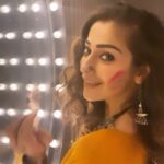 Raai Laxmi Instagram – Holi Hai …… 🌈🌈🌈 

#happyholi #part1 #staypositive 💖😘♥️