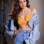 Raai Laxmi Instagram - Your thoughts attract actions that create your reality.💛 #HappySunday 💫💛