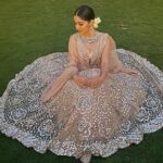 Raai Laxmi Instagram - Everyday is a day u have never seen before 💗 Wearing @abhinavmishra_ 😍 #weddingvibes #indianwedding #indianlook
