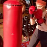 Raai Laxmi Instagram – U don’t have to be extreme 
Just be consistent!🥊🥊 

#punchhard #ThursdayPower #PowerPlay #JustDoIT ❤️