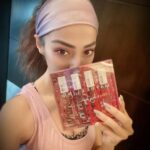 Raai Laxmi Instagram - Thank you @maybelline for these limited edition matte lipsticks by ashleylongshore 😍 love it #ArtForYourLip #LimitedEdition #SuperstayAllDay #MaybellineNewYorkIndia