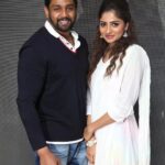 Rachita Ram Instagram - With Dhruva Sarja ♥️😍 Follow me @rachita_ram